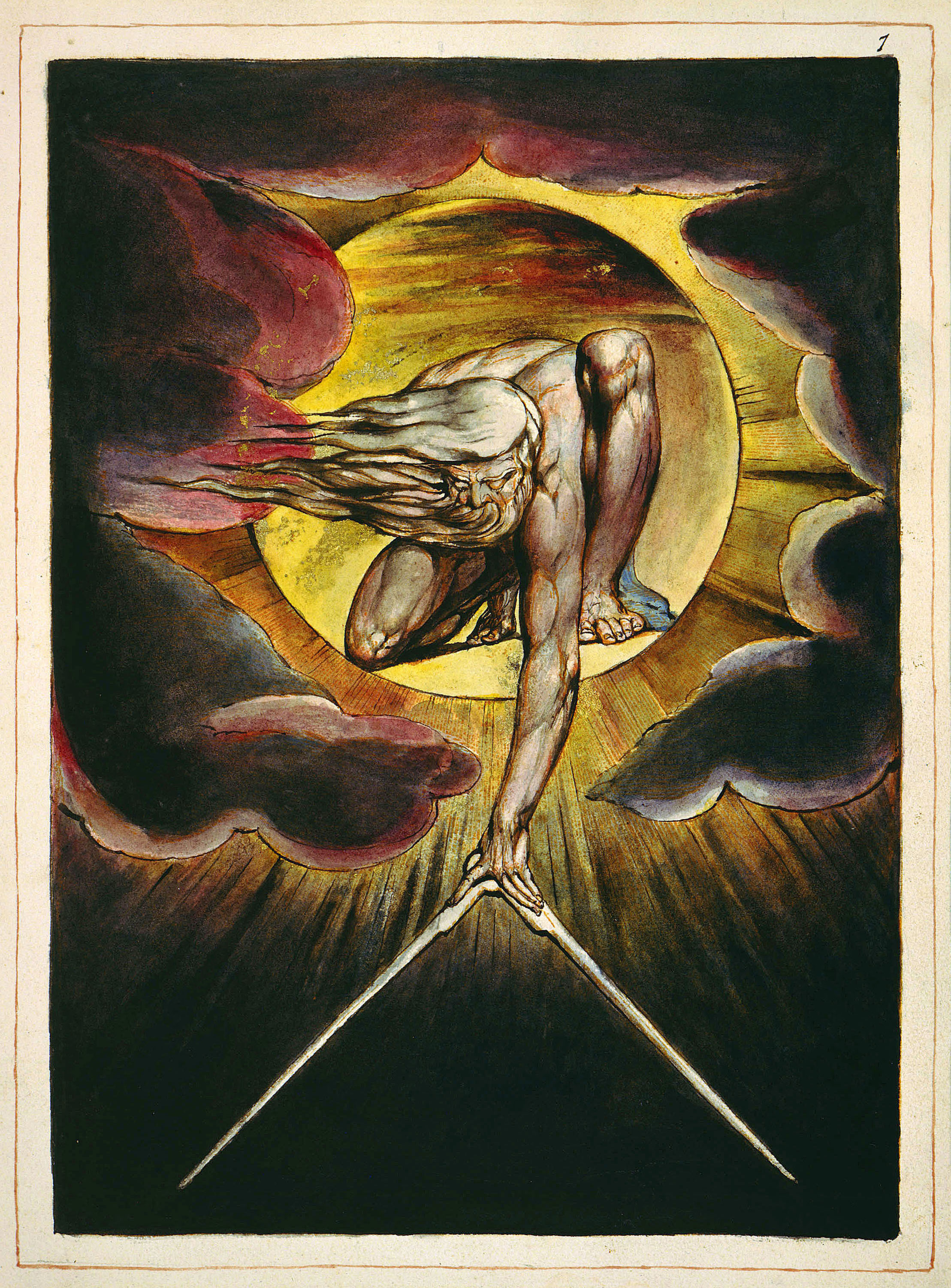 William Blake The Ancient of Days